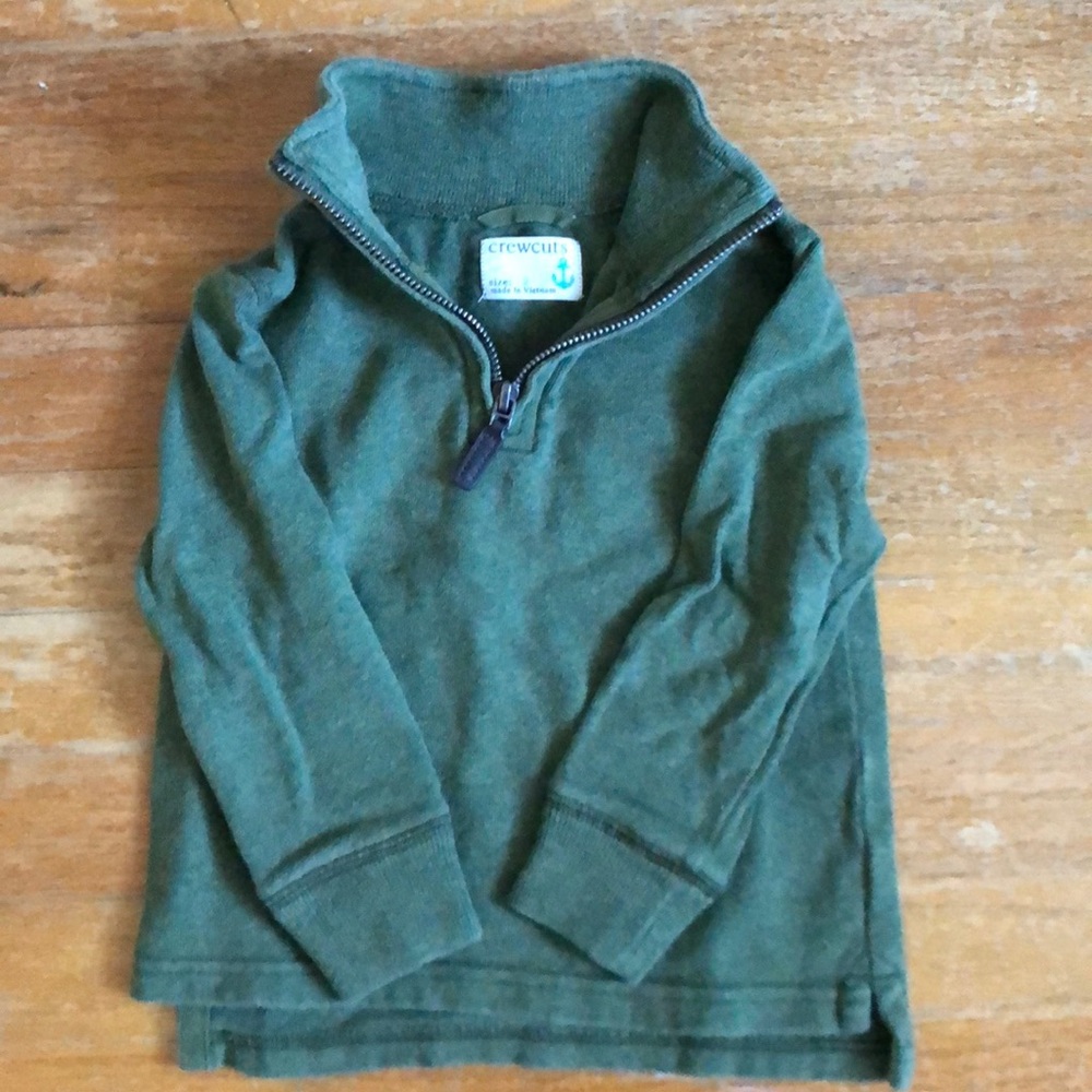 JCrew Crewcuts Half-zip Sweater